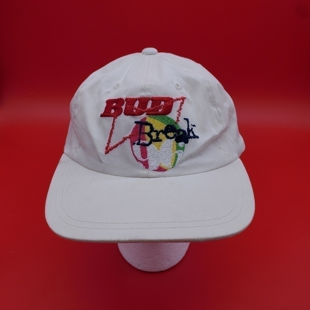 Vintage Retro 96 Bud Break Baseball Hat Cap Budweiser Beer Snap Back